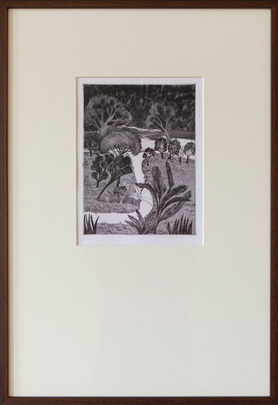Path by The Estate of Mrinalini Mukherjee contemporary artwork Print