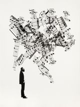 SUITE DU TEMPS X by Jaume Plensa contemporary artwork print