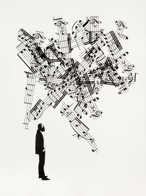 SUITE DU TEMPS X by Jaume Plensa contemporary artwork Print
