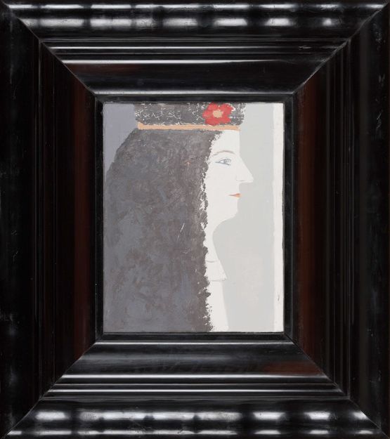 Portret Portrait by Sorin Campan contemporary artwork Painting
