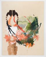 Double Wrangle by Elizabeth Neel contemporary artwork painting