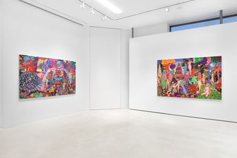 Contemporary art exhibition Soraya Sharghi Their scream went to the heavens at SETAREH Dusseldorf Germany