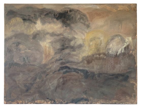 So the Dust Slept by Sam Llewellyn-Jones contemporary artwork Painting