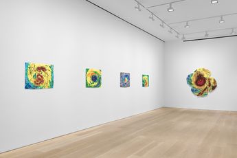 Contemporary art exhibition Nate Lowman Lets Go at David Zwirner New York 19th Street United States