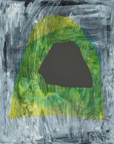 Contemplating in a Hermetic House Summer by Hoi-lam Au contemporary artwork painting