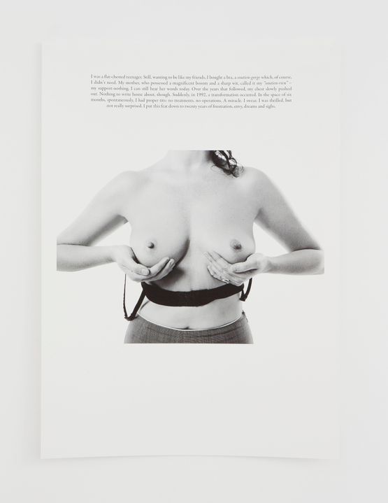 The Breasts EN  by Sophie Calle contemporary artwork Print