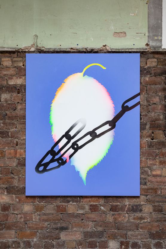 Ghost Train by Simon Periton contemporary artwork Painting