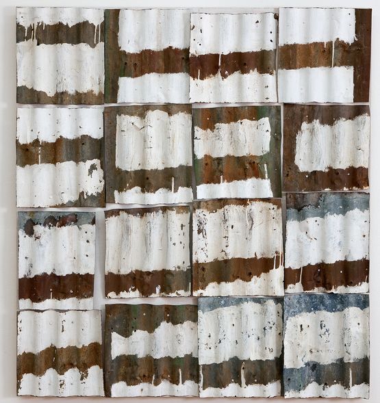 High Country by Rosalie Gascoigne contemporary artwork Mixed Media