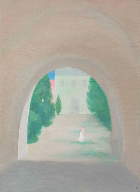 Afternoon by Wu Yi contemporary artwork Painting