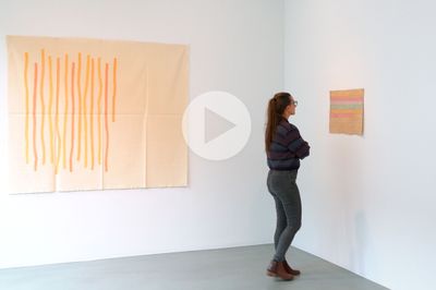 Sophie J Williamson on Giorgio Griffa Luce buio