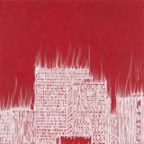 Century City Burn 2 by Gary Simmons contemporary artwork painting