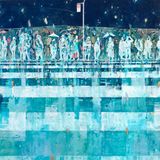 Traffic Lights by Kosuke Harasawa contemporary artwork painting works on paper
