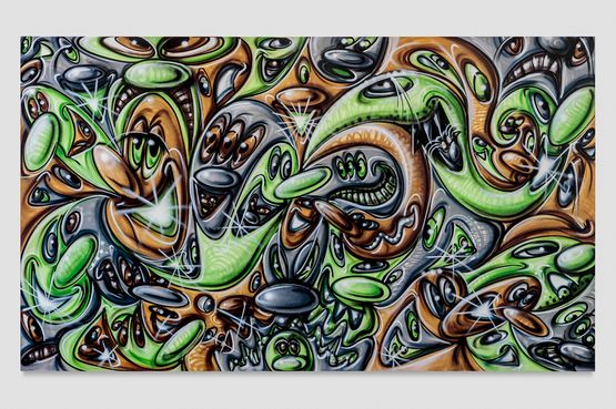 KAMO by Kenny Scharf contemporary artwork Painting