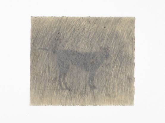 The Dogs Ghost by Lai Yu Tong contemporary artwork Works on Paper