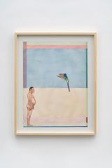 In my Mind Fever by Efrain Almeida contemporary artwork painting works on paper