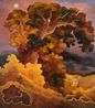 The Oak Cycle by Georg Wilson contemporary artwork Painting