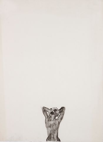 Herd II by Misheck Masamvu contemporary artwork works on paper