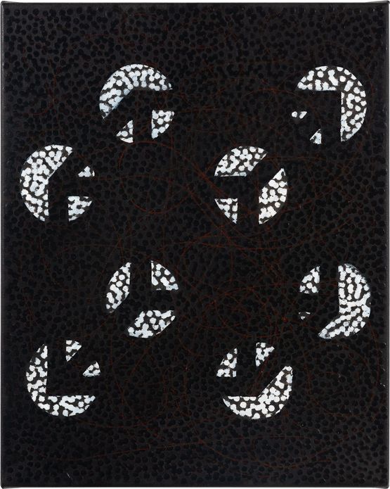 Untitled WWDTCG by Daniel Boyd contemporary artwork Painting