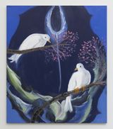 Night Wave Again by Ann Craven contemporary artwork painting