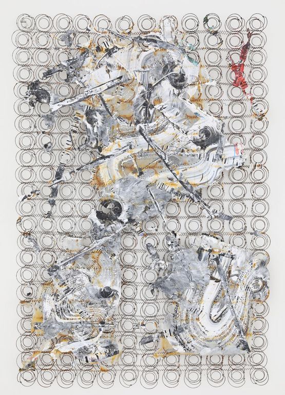 Untitled Matraze 3 by Christian Eisenberger contemporary artwork Painting