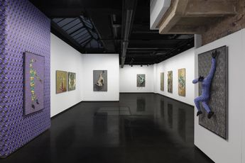Contemporary art exhibition Sthenjwa Luthuli Inzalo Ye Langa Birthplace of the Sun at Unit London United Kingdom