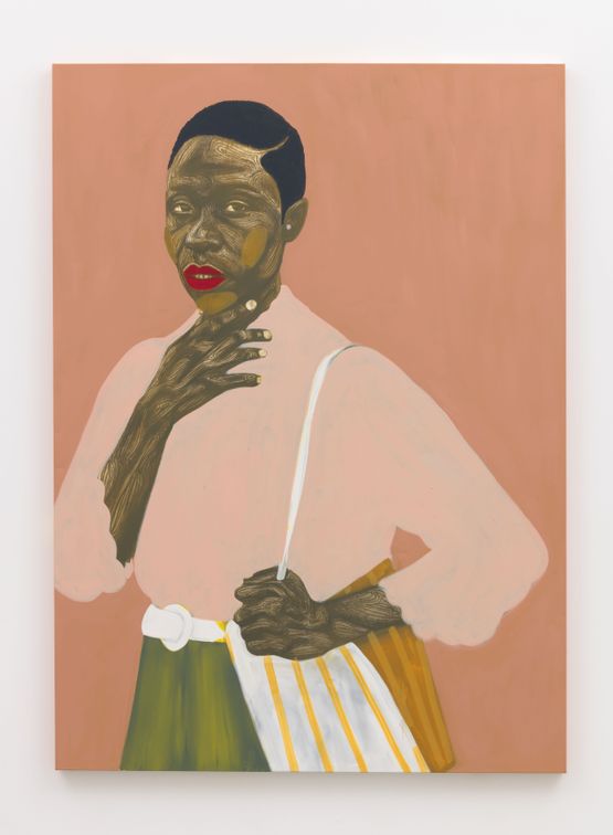 Yene I by Collins Obijiaku contemporary artwork Painting