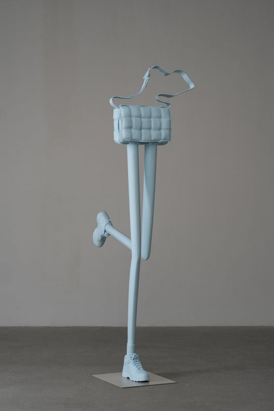 HurryBag Sculptures by Erwin Wurm contemporary artwork Painting