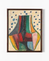 Vase spots by Ana Mazzei contemporary artwork painting