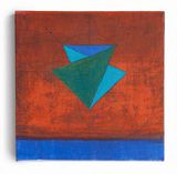 Four Triangles by Amina Ahmed contemporary artwork painting