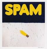 Actual Size by Ed Ruscha contemporary artwork print