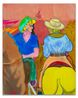 Issachar by Archie Rand contemporary artwork Painting