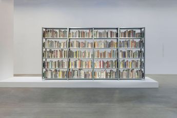 Contemporary art exhibition Saadane Afif Five Preludes at Hamburger Bahnhof Berlin Germany
