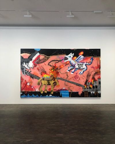 Robert Navas Explosive Debut With Pace Gallery