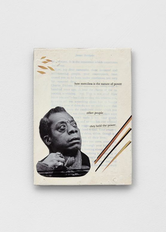 The Fire Next Time after James Baldwin p. 6 by Studio K.O.S. contemporary artwork Works on Paper