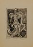 Seated Figure by Krishna Reddy contemporary artwork Print