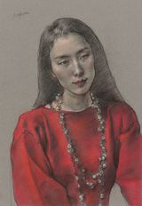 Miss Da by Pang Maokun contemporary artwork painting