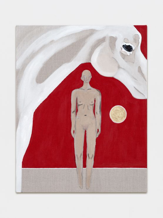 HumanHorse N21 by Anouk Lamm Anouk contemporary artwork Painting