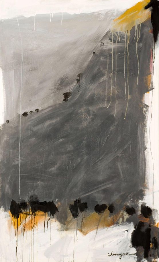 Gray Mountains by Chinyee contemporary artwork Painting