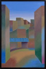 Il sottopassaggio by Salvo contemporary artwork painting