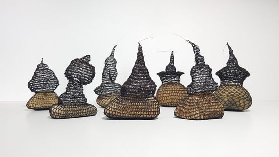 Tiny Stupa by Imhathai Suwatthanasilp contemporary artwork Sculpture