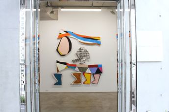 Contemporary art exhibition Justine Hill Pull at MAKI Omotesando Tokyo Japan