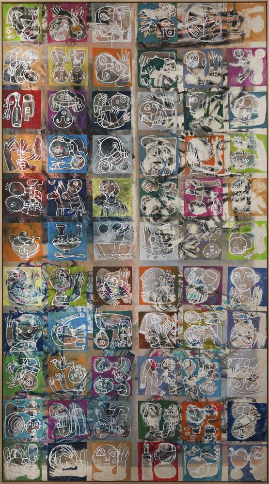 Untitled 29 by Fadi Yazigi contemporary artwork Painting