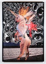 inside another land 16 by Del Kathryn Barton contemporary artwork works on paper