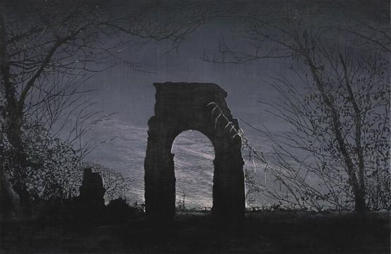 Aqueduct Rome by Emma Stibbon contemporary artwork Works on Paper