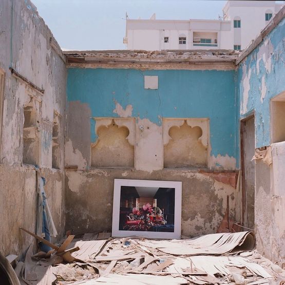 Family Still Life in Old Family Home by Lamya Gargash contemporary artwork Photography