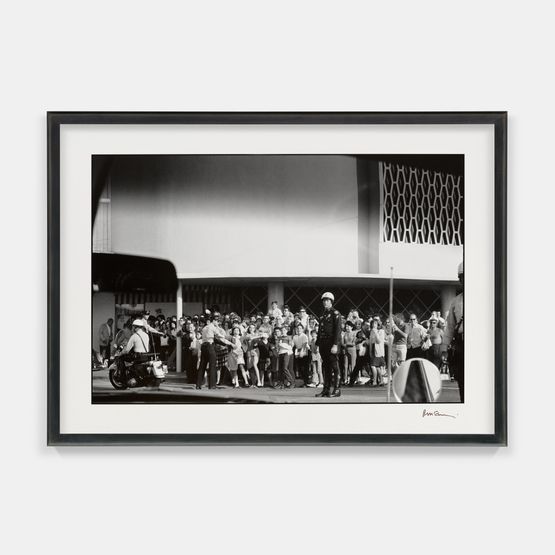 Arriving at the Deauville II Miami Beach 13 February 1964 by Paul Mccartney contemporary artwork Photography