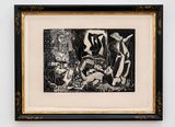 Femmes dAlger 2eme variation by Pablo Picasso contemporary artwork print