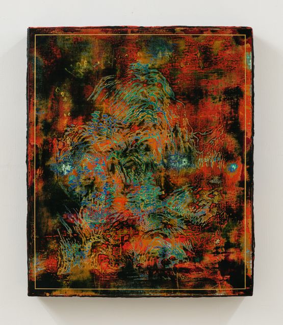 Flaming Mountains 2 by Su Meng-Hung contemporary artwork Painting