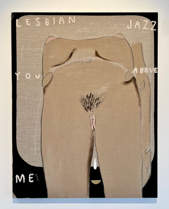 Lesbian Jazz N 18 by Anouk Lamm Anouk contemporary artwork Painting