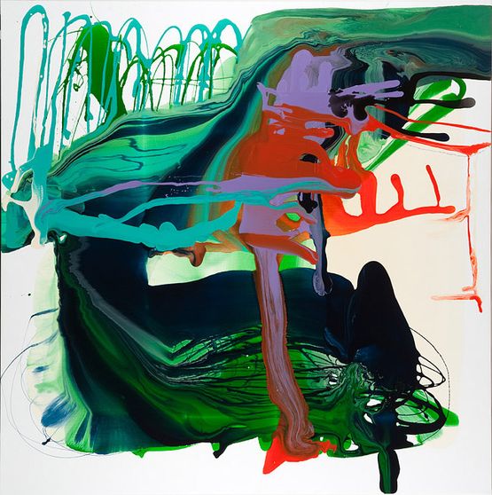 Cussonia Spicata Steven Stroke by Dale Frank contemporary artwork Painting
